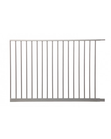 105cm Extension Empire Security Gate Silver